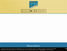 Tablet Screenshot of hotelalfiero.com